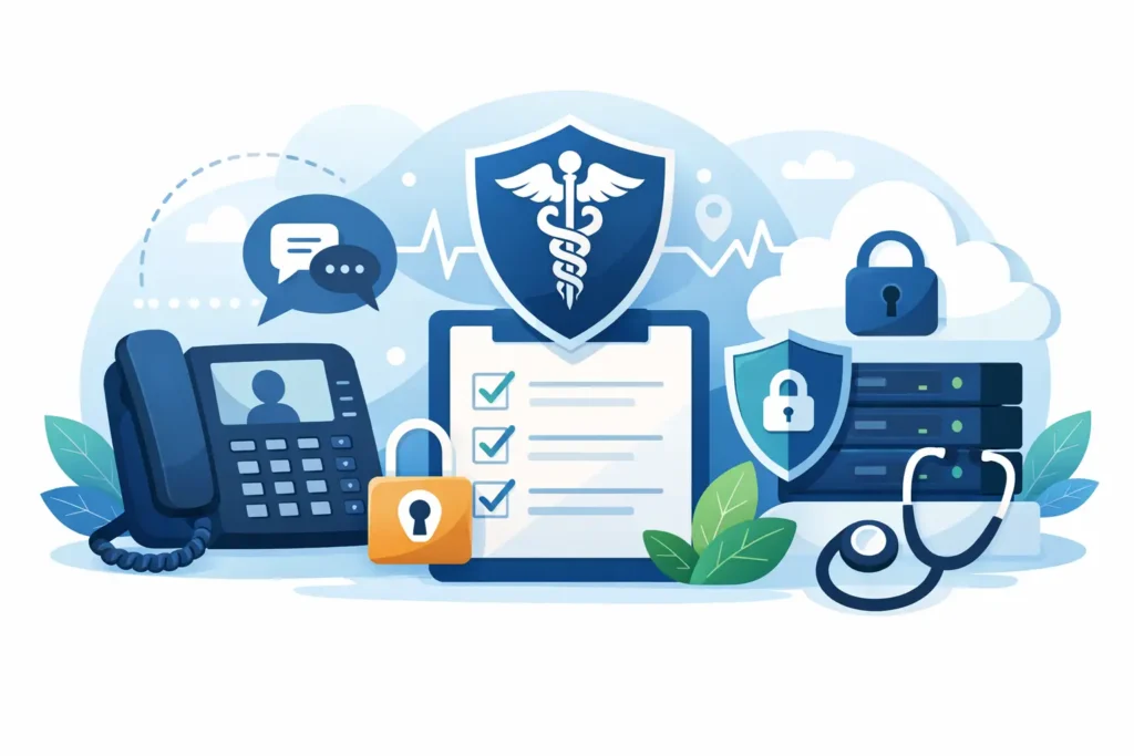 HIPAA Compliant VoIP Phone System Checklist